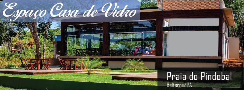 Chales Casa De Vidro Alter do Chão Exterior foto