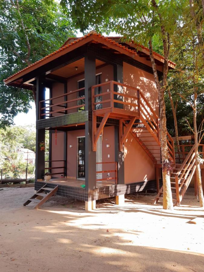 Chales Casa De Vidro Alter do Chão Exterior foto